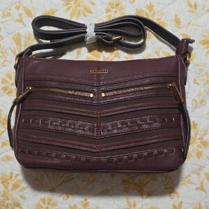 Rosetti Dark Red Crossbody Bag